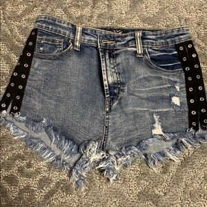 jean shorts forever 21